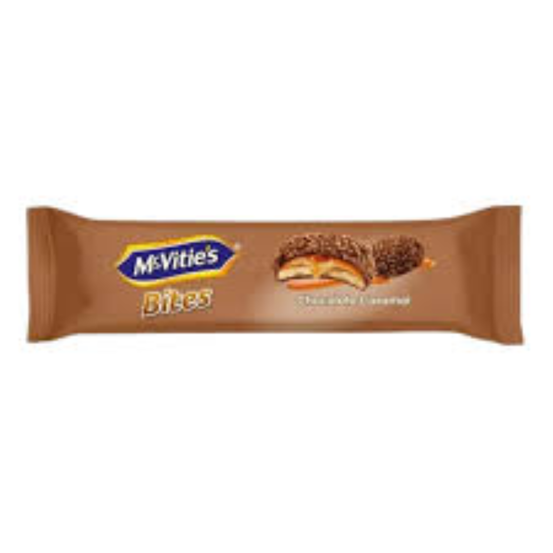 MCVITIES CARAMEL BITES CHOCOLATE 72G